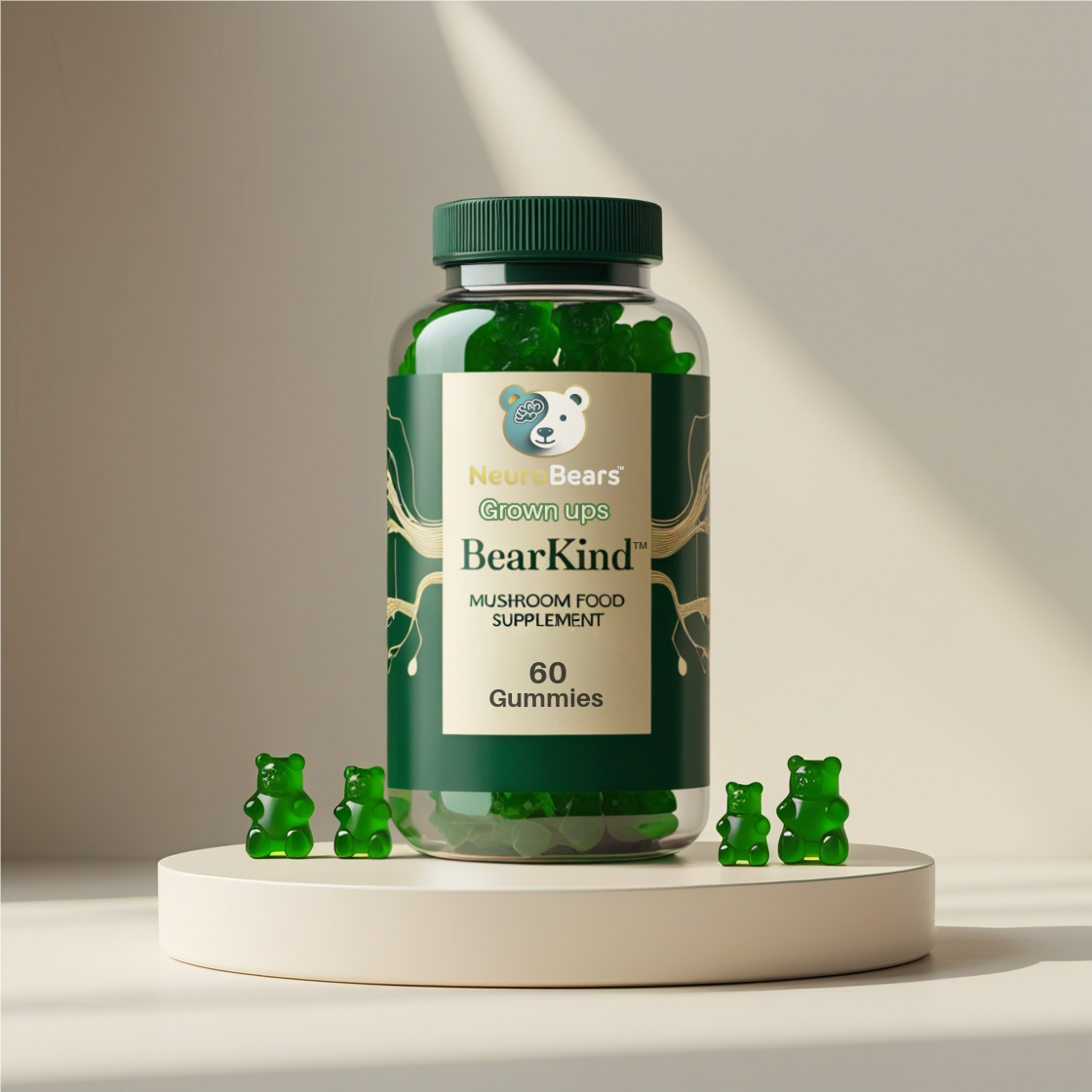 Neurobears™ Bearkind™ Grown Ups Mushroom Gummies